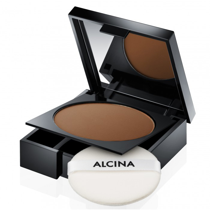 Alcina - Konturovací pudr Matt Contouring Powder - dark