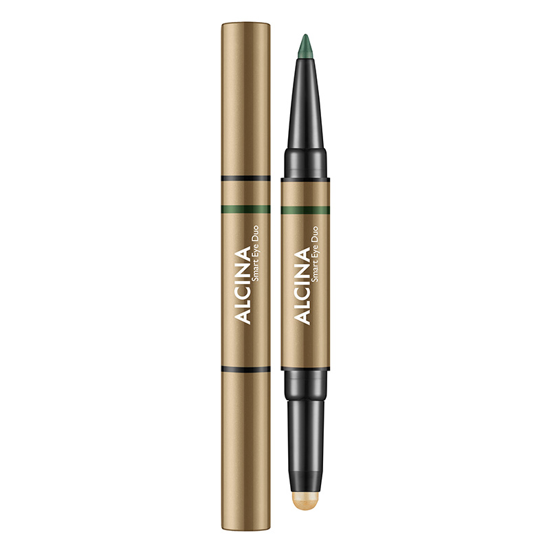 Alcina - Oční stíny a kajalová tužka v jednom Smart Eye Duo - Golden green