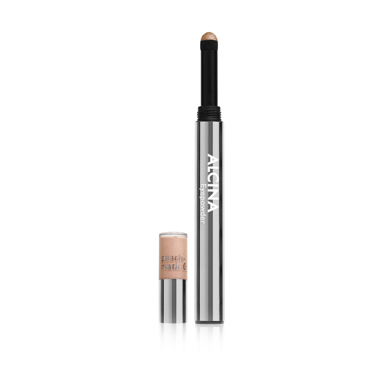 Alcina - Pudrové oční stíny v tužce Eyepowder - Peach-matic