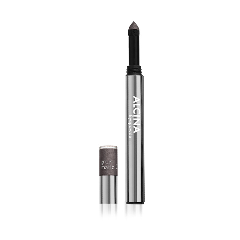 Alcina - Pudrové oční stíny v tužce Eyepowder - Grey-matic